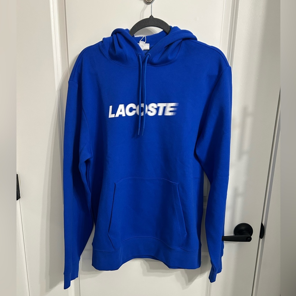 Lacoste Men’s Pique Hoodie - Picture 3 of 15